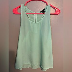 Size small blue tank top
